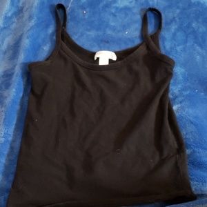 A under shirt crop top